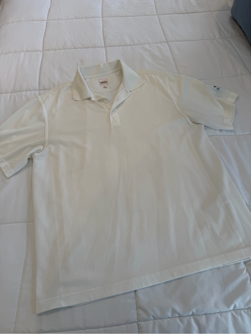 Ashworth White Men's Short-Sleeve Polo